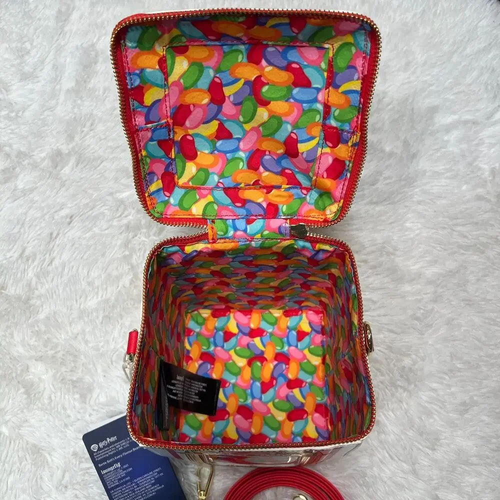 LOUNGEFLY HARRY POTTER HOGWARTS BERTIE BOTTS BEANS CARNIVAL CROSSBODY BAG